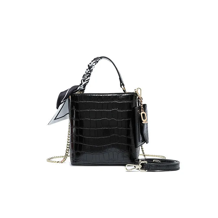 Accented Textured Handbag BD 108