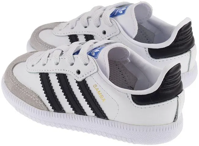 Adidas Originals Trainers Infants Samba OG Footwear White Core Black Granite