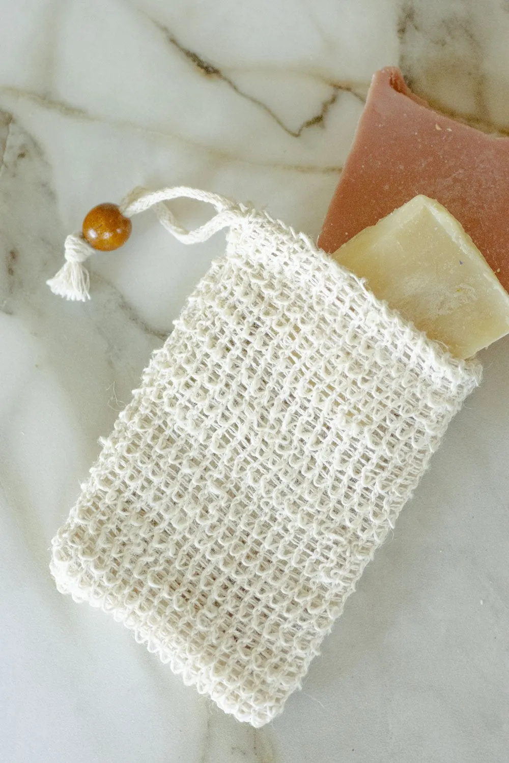 Agave Woven Soap Bag