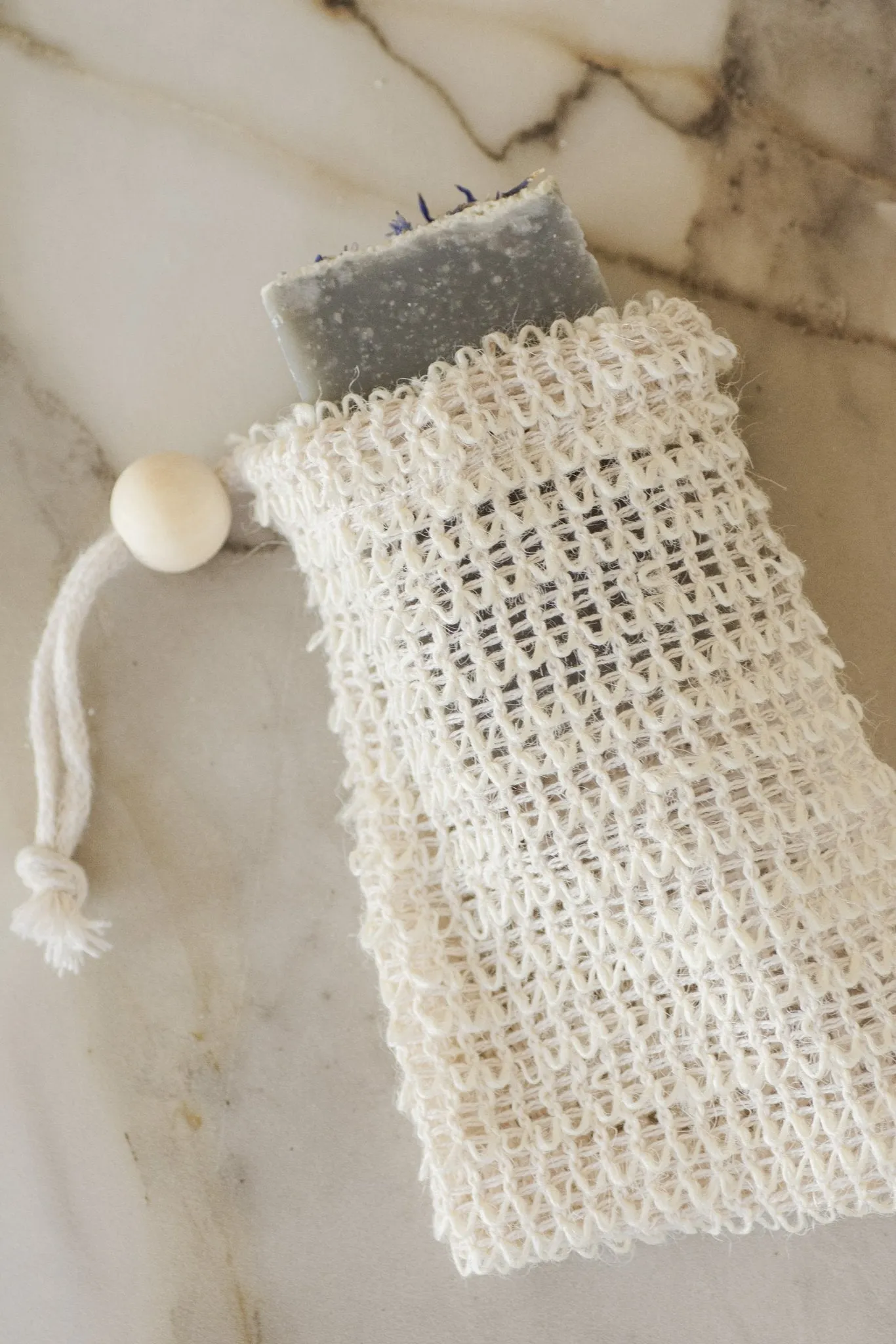 Agave Woven Soap Bag