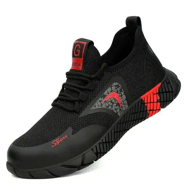 Air Mesh Steel Toe Shoes