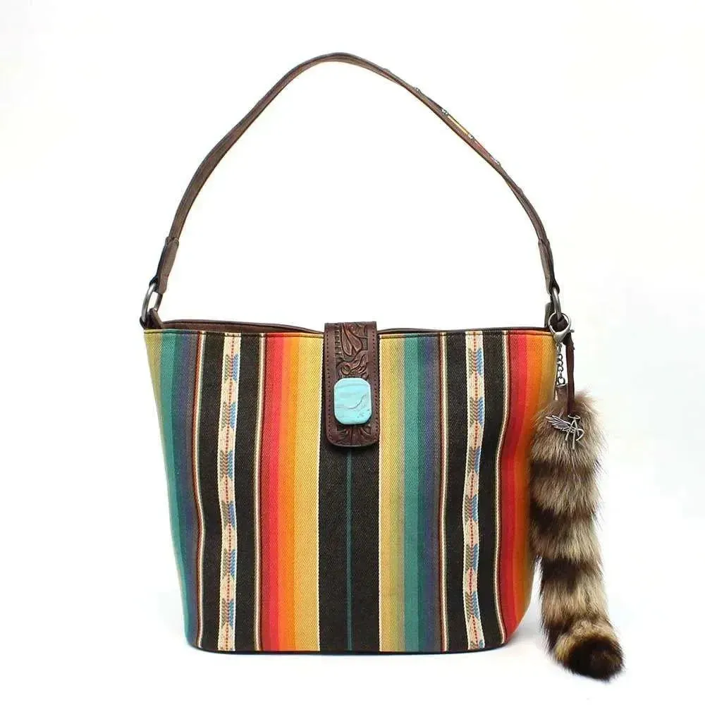 Angel Ranch Serape Tote Bag - Womens Handbag