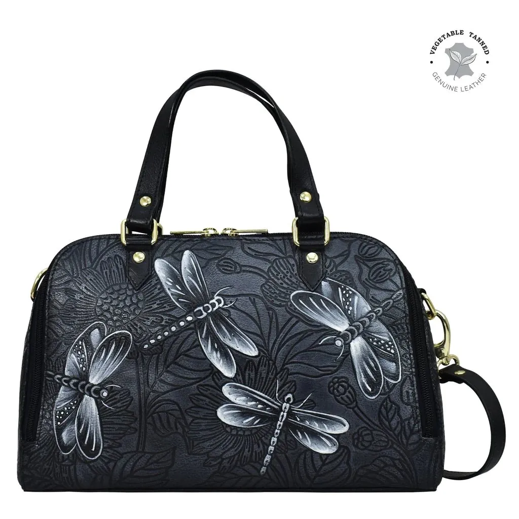 Anuschka Dragonfly Meadow Handbag