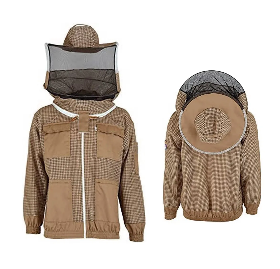 Beekeeper apiary beekeeping protection  Professional ventilated   3 Layer beekeeping jacket v-02