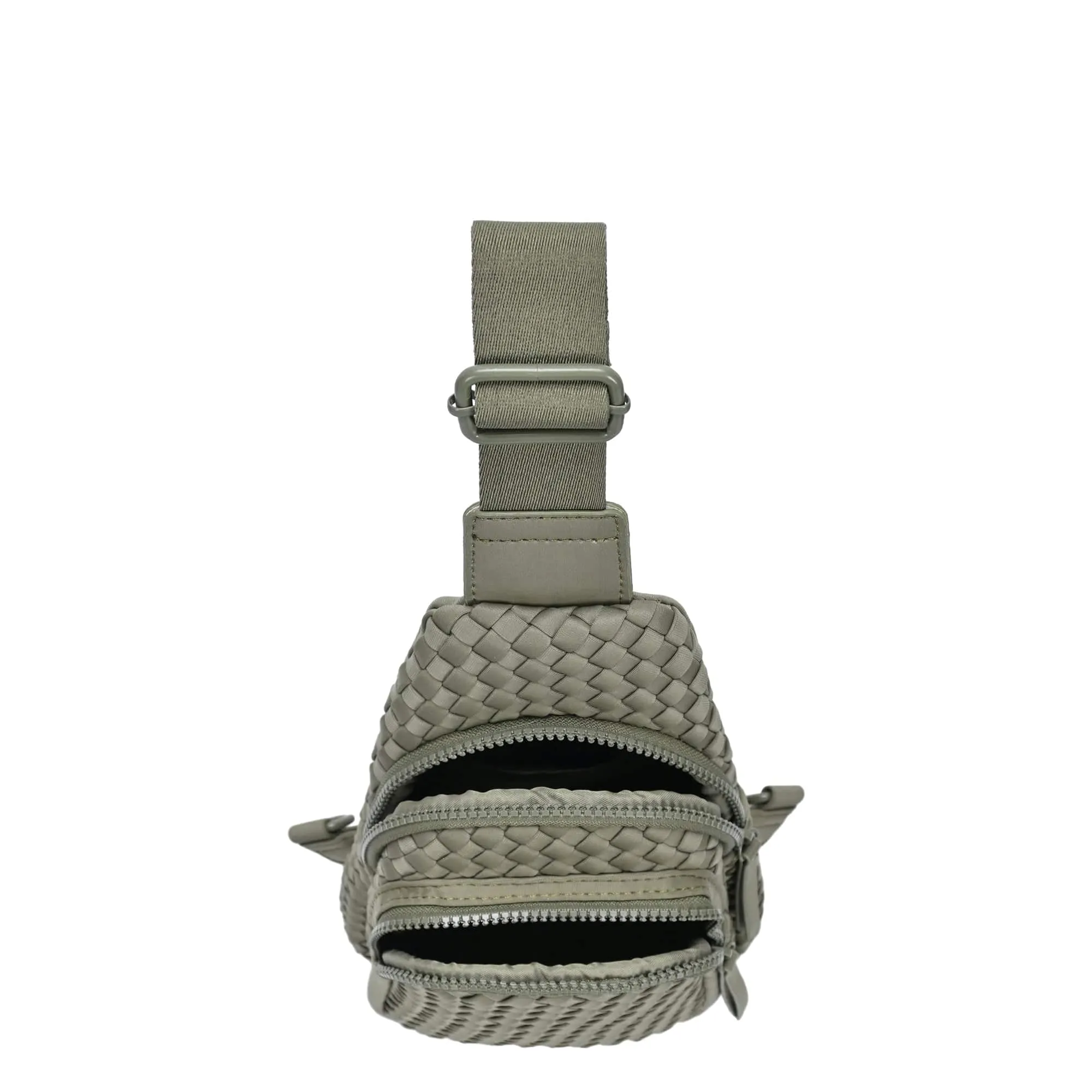 BGW7308 Marie Neoprene Woven Sling Bag