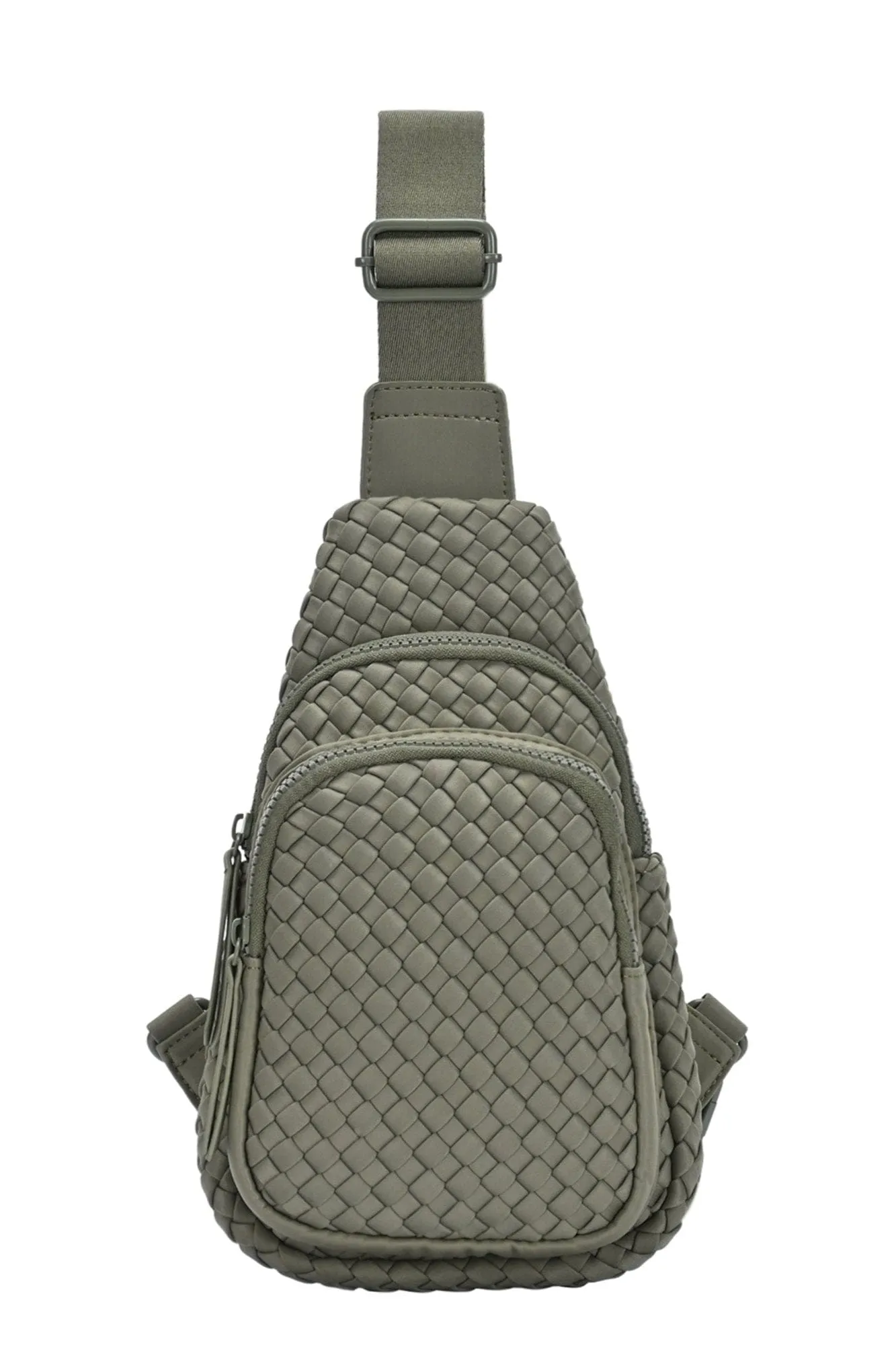 BGW7308 Marie Neoprene Woven Sling Bag