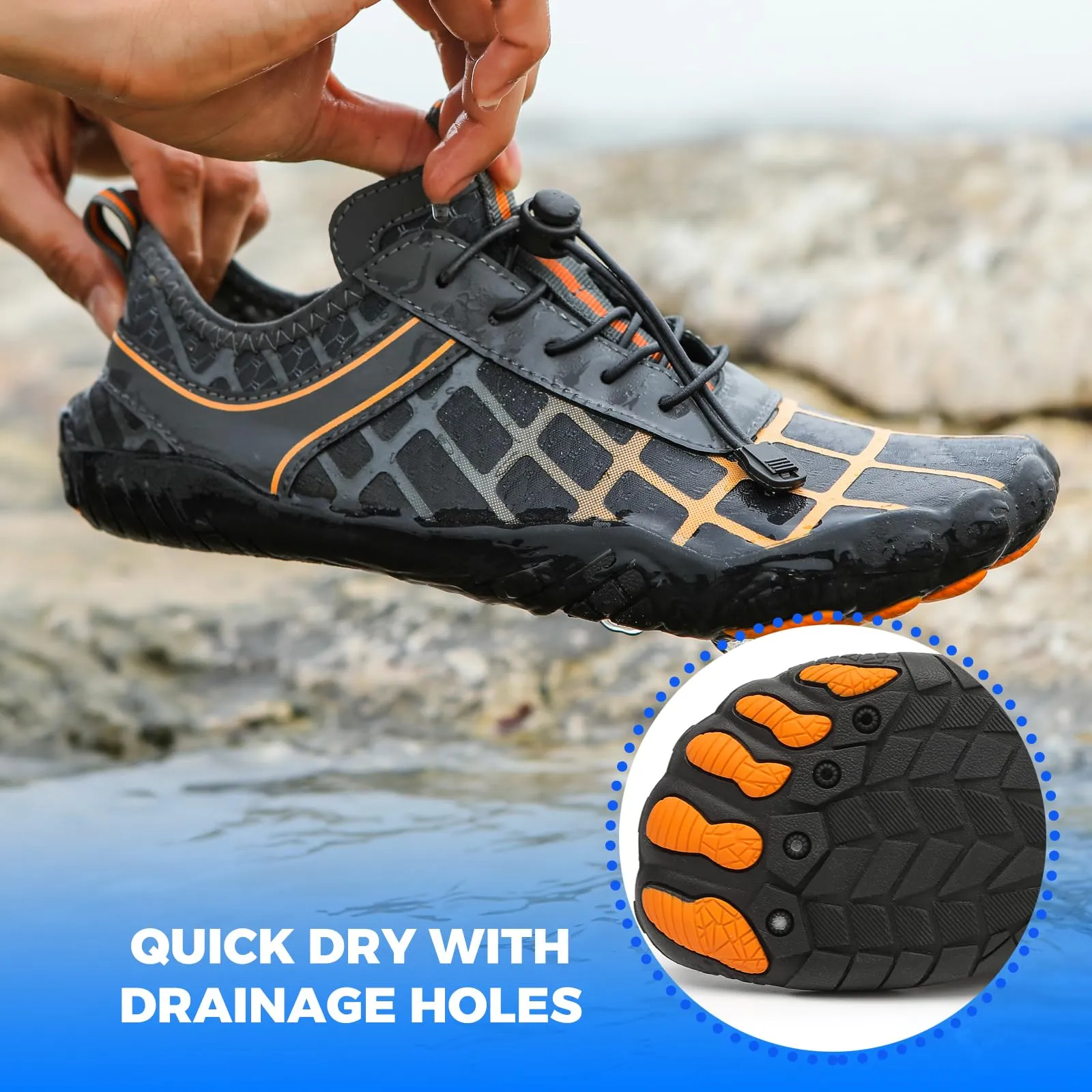 Breathable Lightweight Barefoot Hiking Shoes