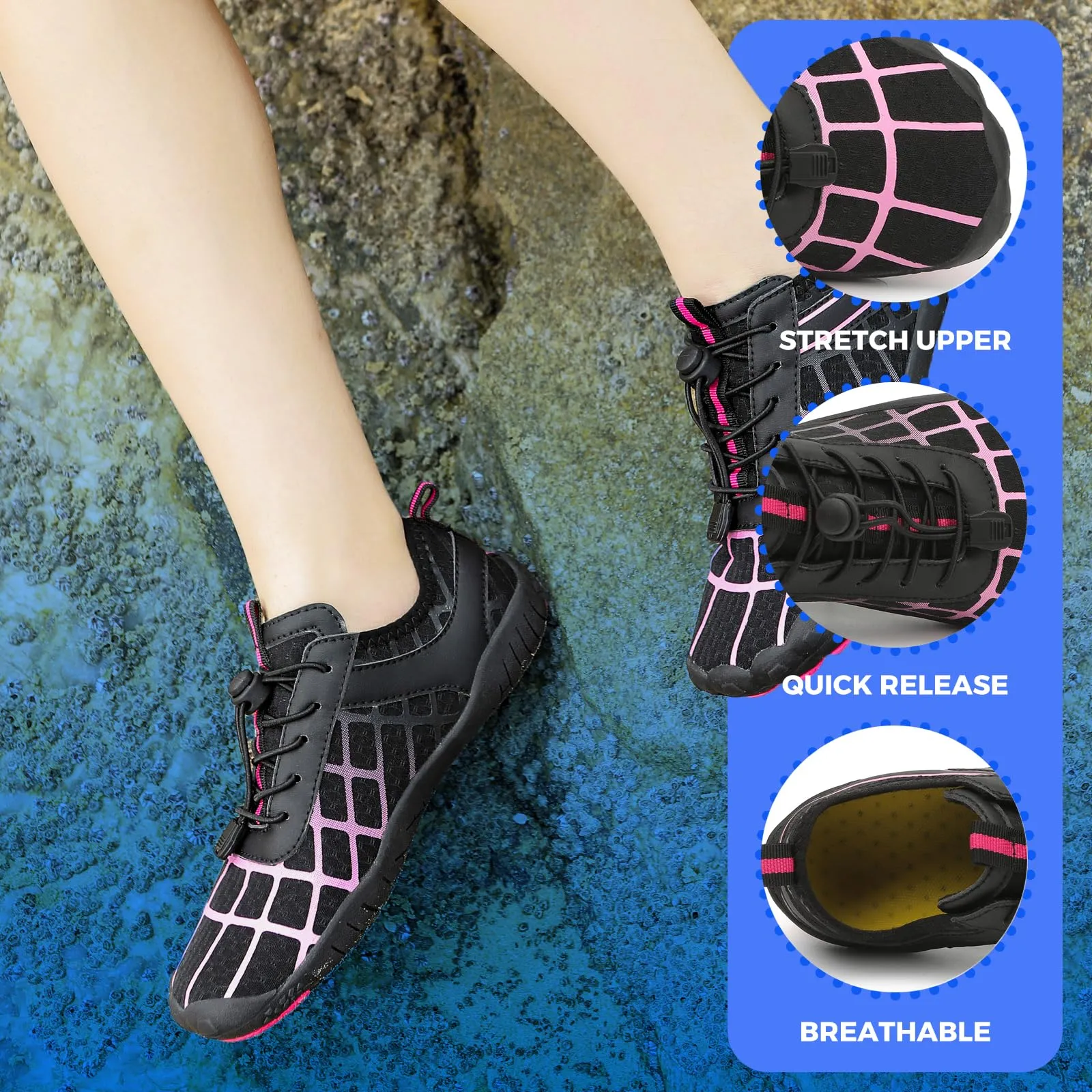 Breathable Lightweight Barefoot Hiking Shoes