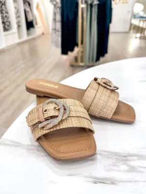 Caiman Natural Sandal