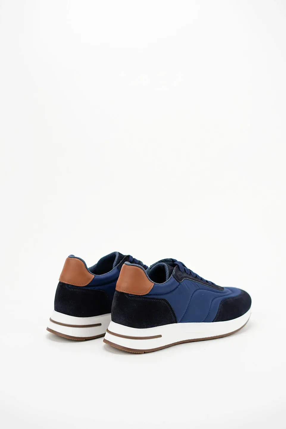 Casual Navy Comfortable Shoes With Laces