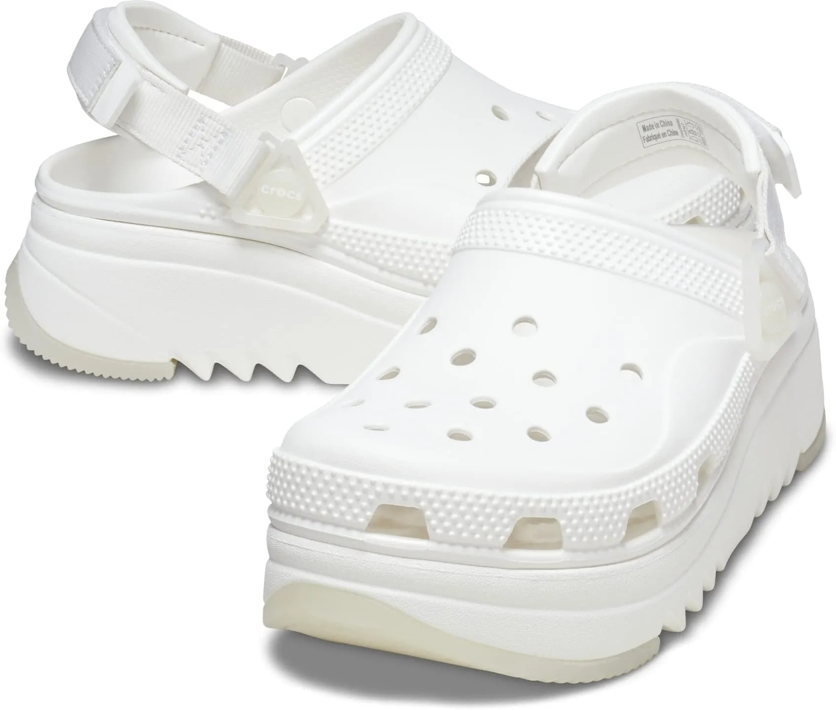 Classic Hiker Xscape Clog Crocs, white