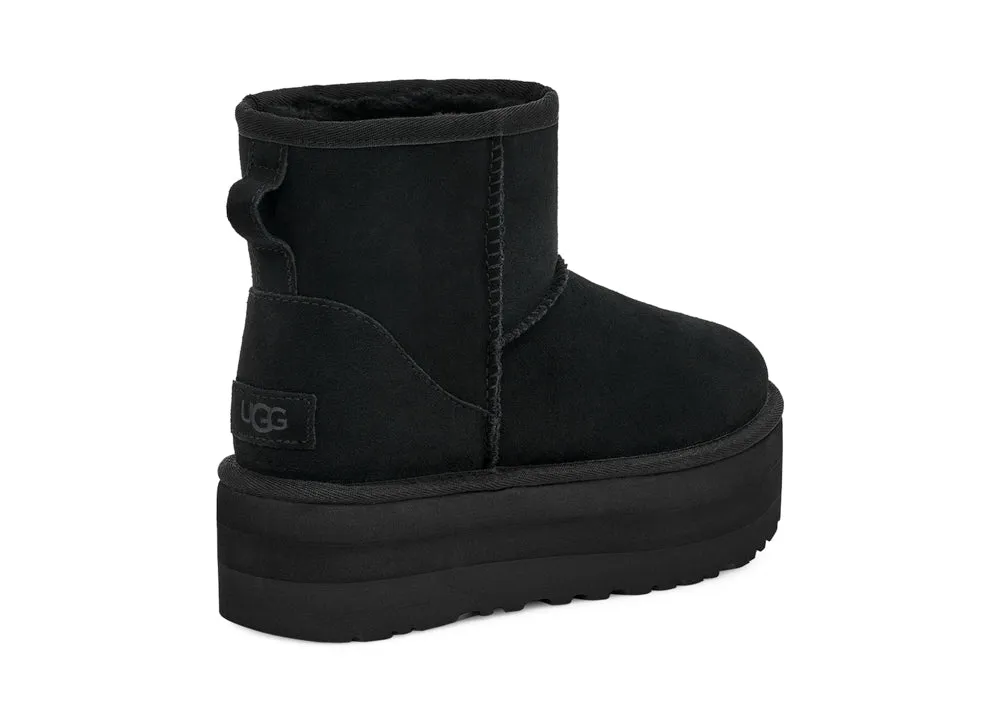 Classic Mini Platform in Black by UGG