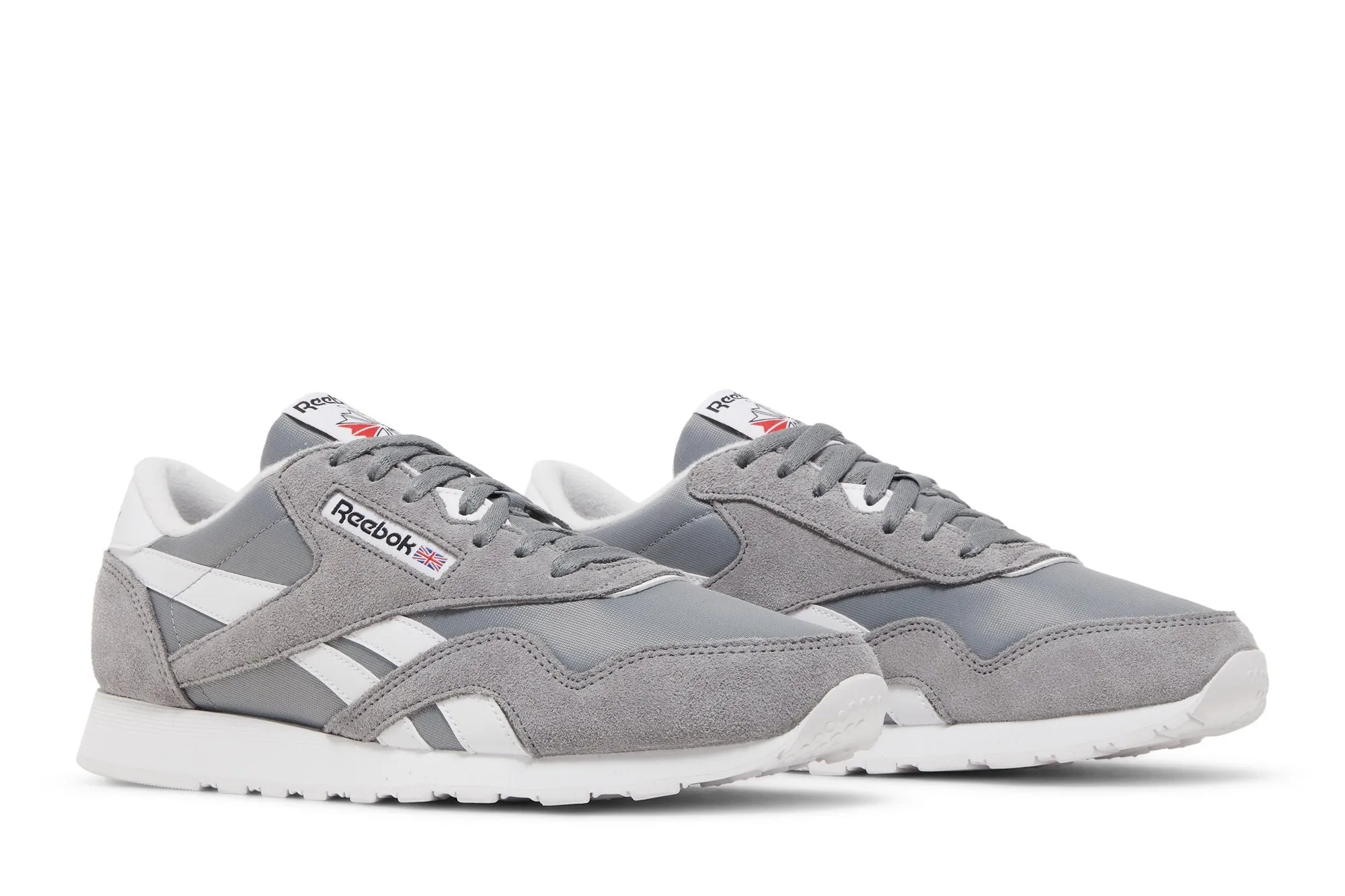 Classic Nylon Reebok sneakers, gray