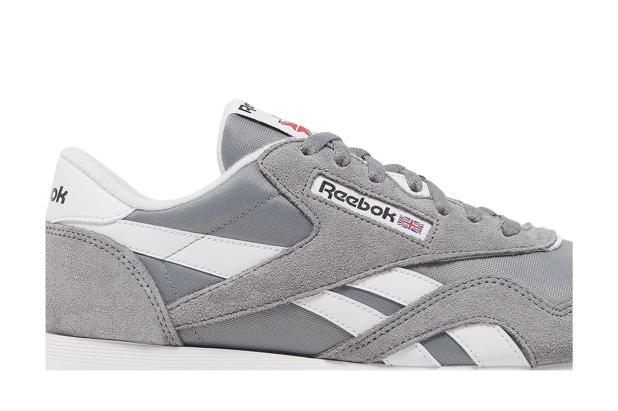 Classic Nylon Reebok sneakers, gray