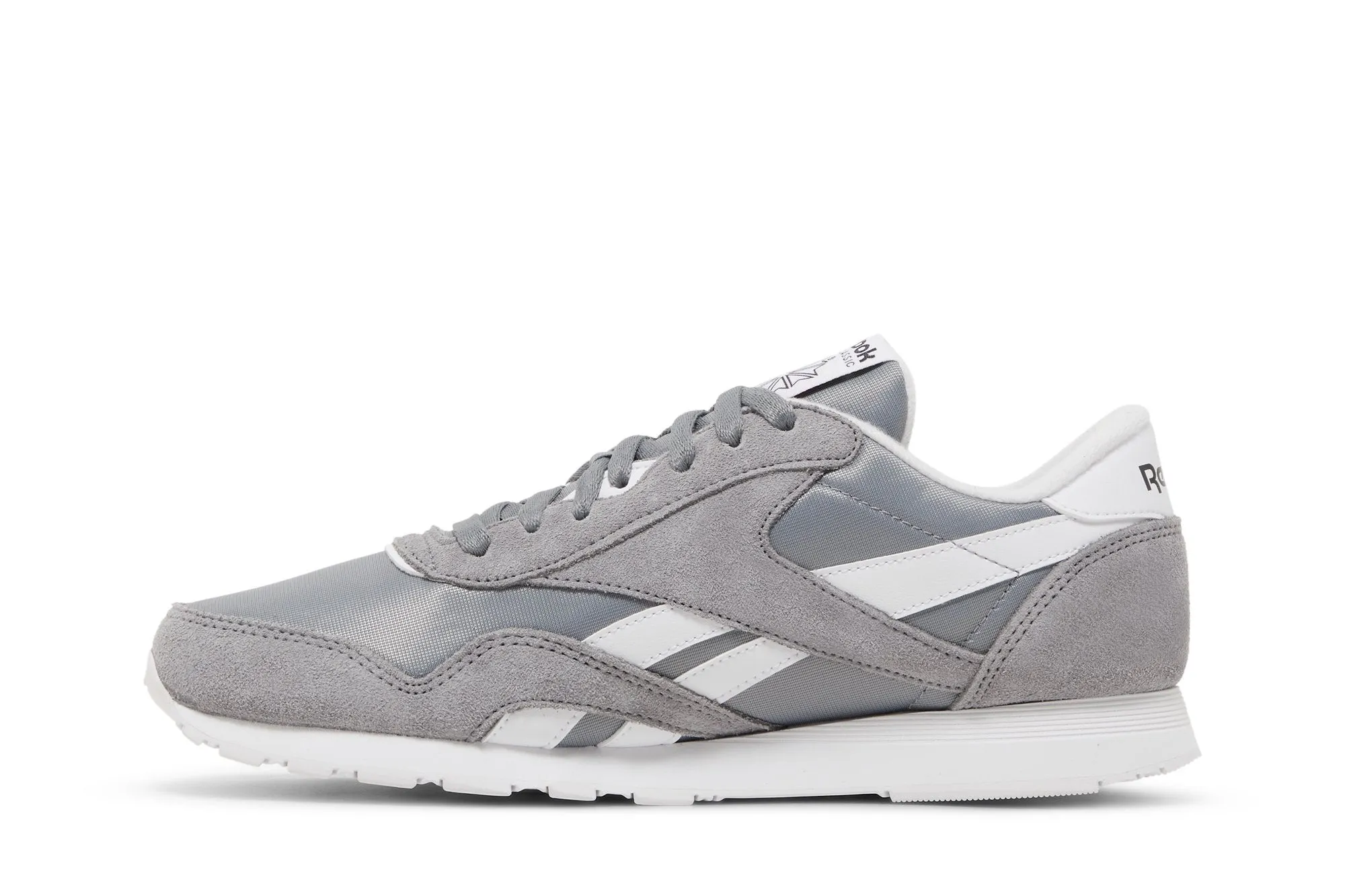 Classic Nylon Reebok sneakers, gray