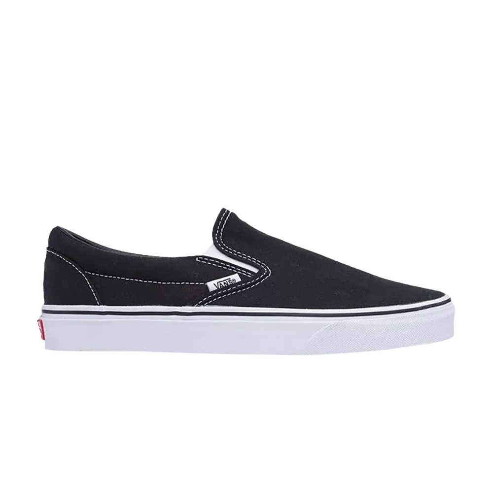 Classic slip-ons ComfyCush Vans, black