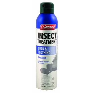 Coleman Gear And Clothing Treatment Permethrin 6oz - Aerosol