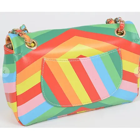 Colorful Rainbow Shoulder Bag