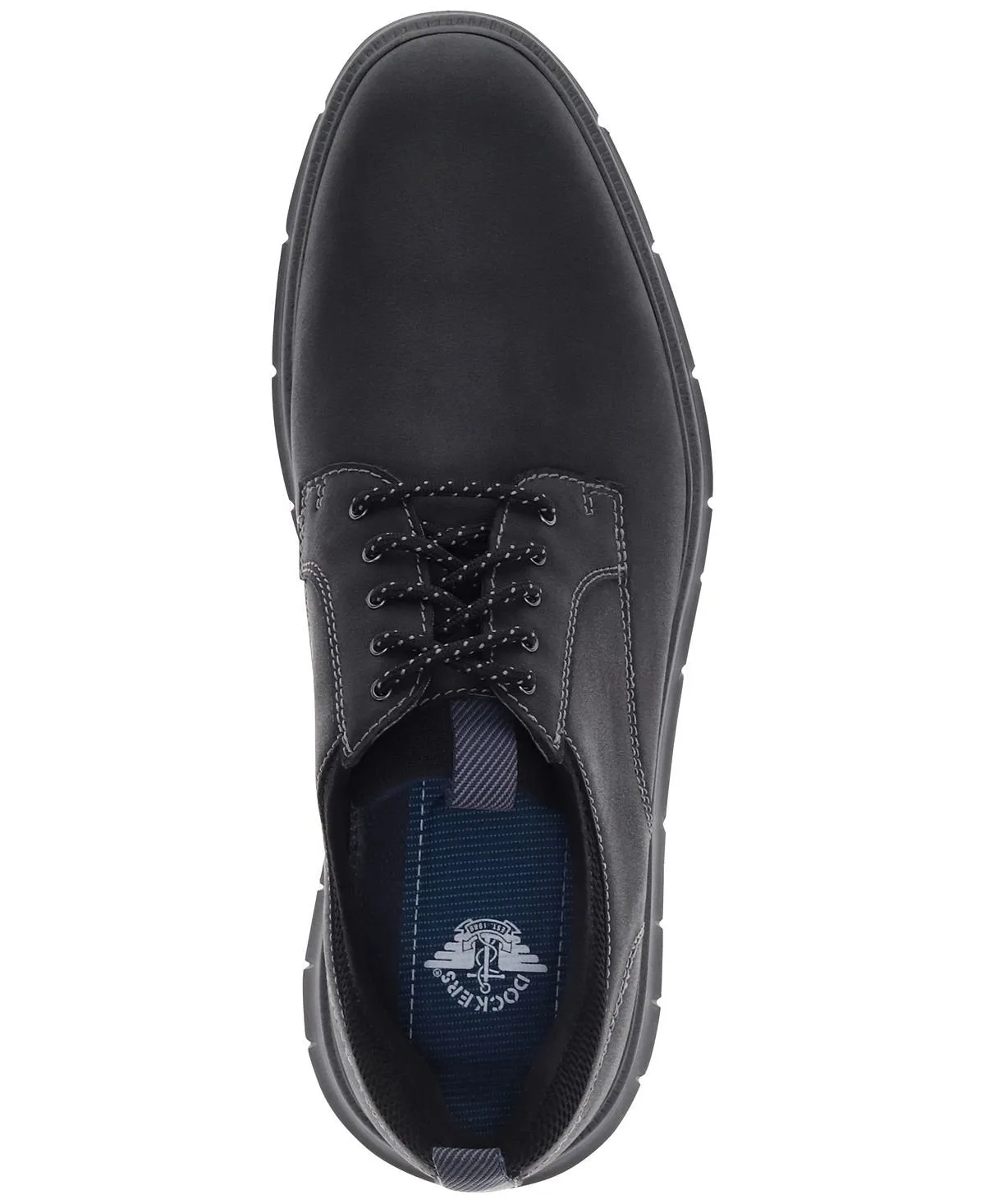 Cooper Casual Dockers Men's Lace-Up Oxford Shoes, Black