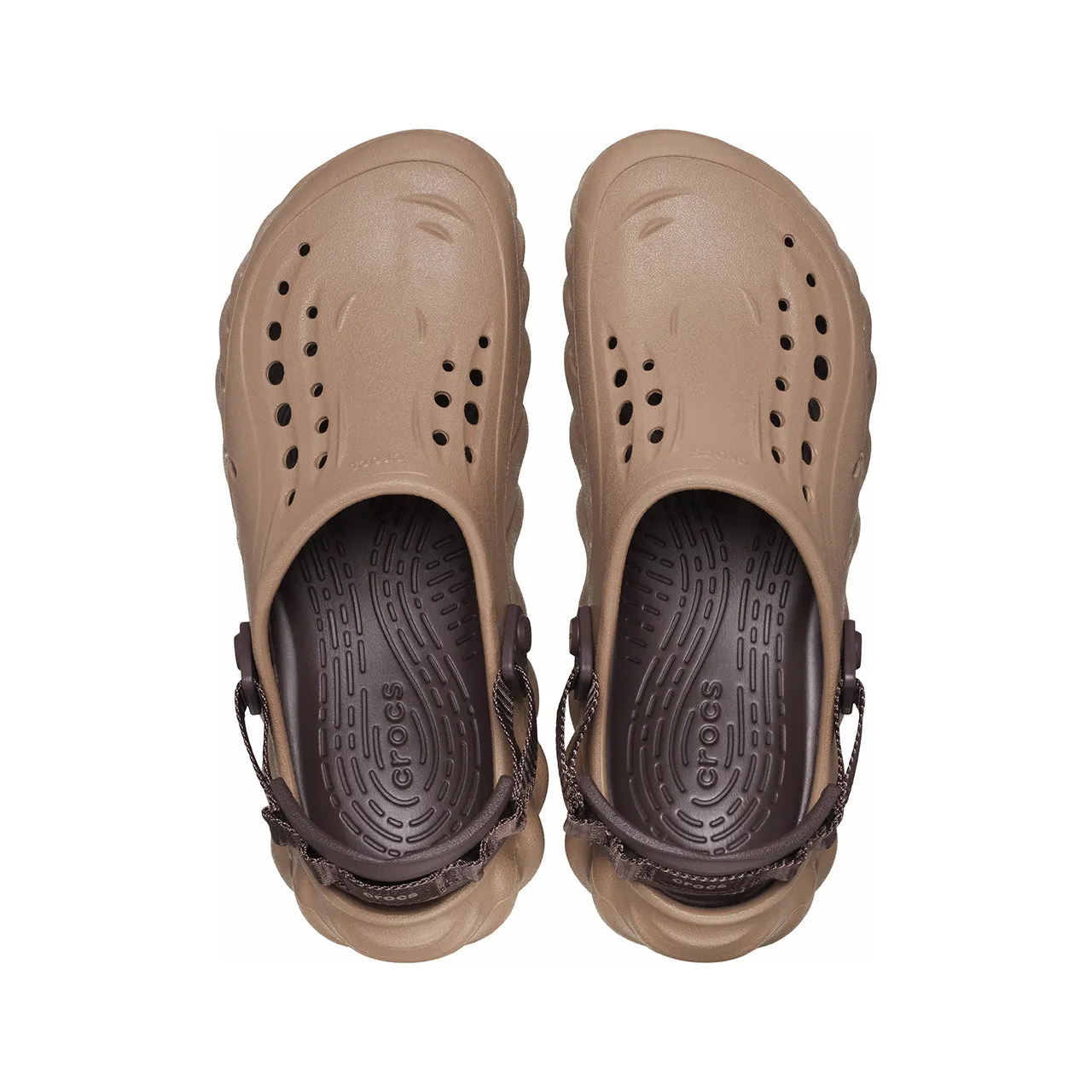 Crocs Echo Clog Sandals, dark brown