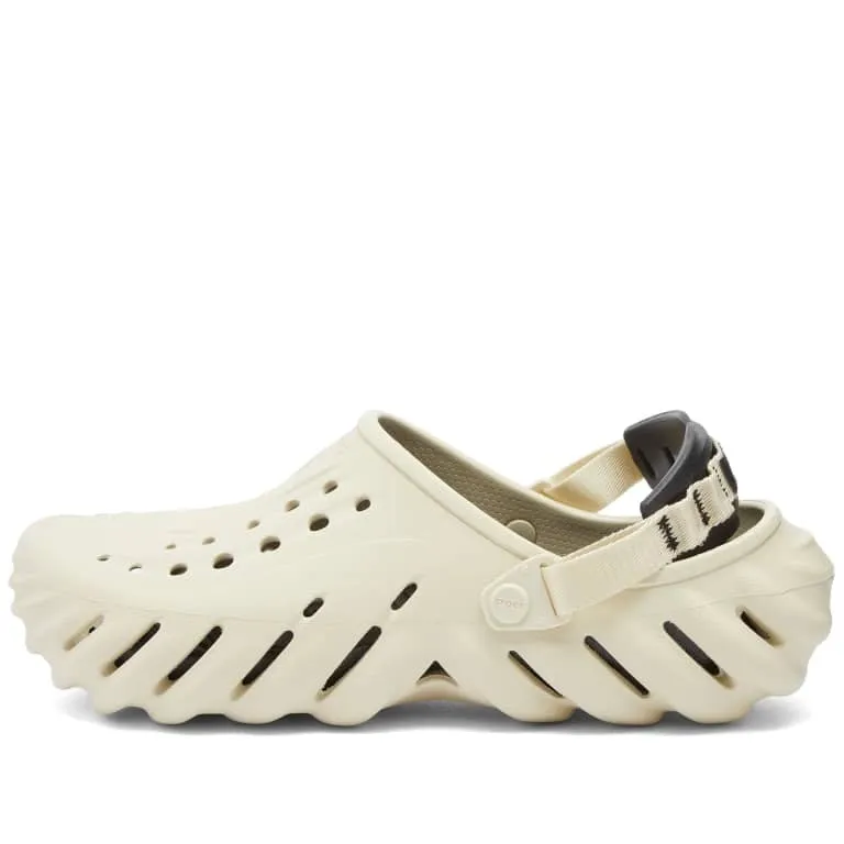 Crocs Echo Clog Sandals, Sand Grey/Black