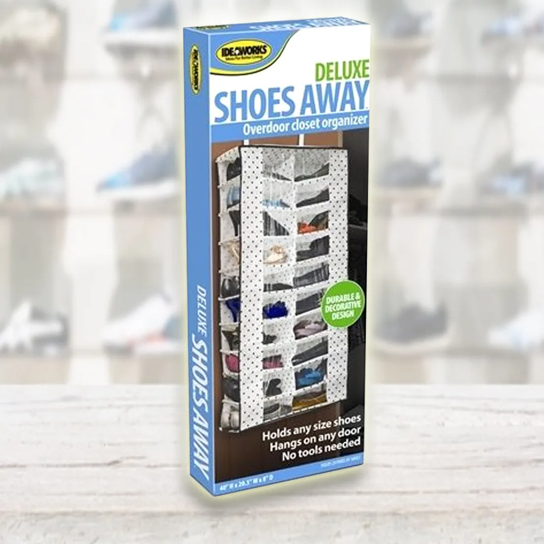 Deluxe Shoes Away - JB5945 Storage Solution for Organized Footwear