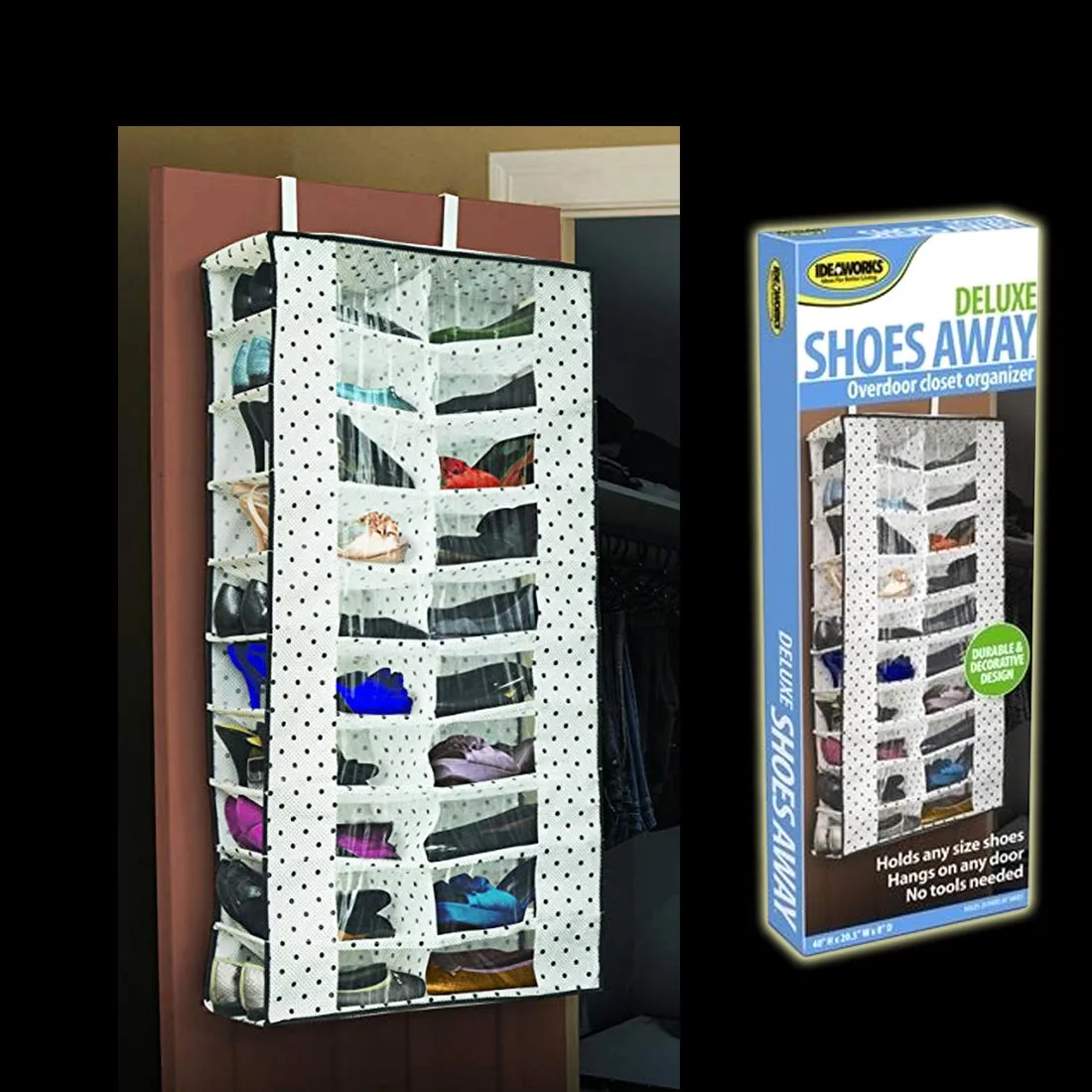 Deluxe Shoes Away - JB5945 Storage Solution for Organized Footwear