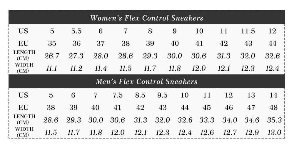 Designer Casual Sneaker - Flex Control X1