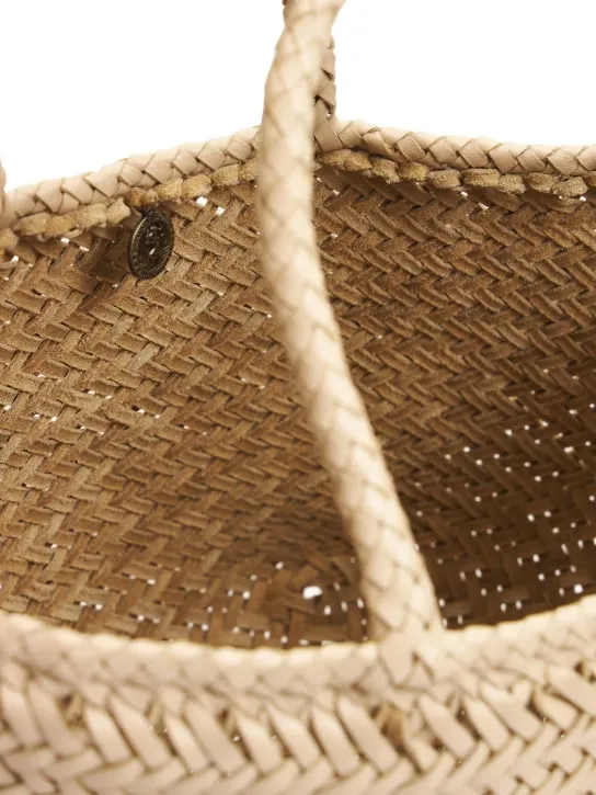 Dragon Diffusion   Grace Small woven leather basket bag 