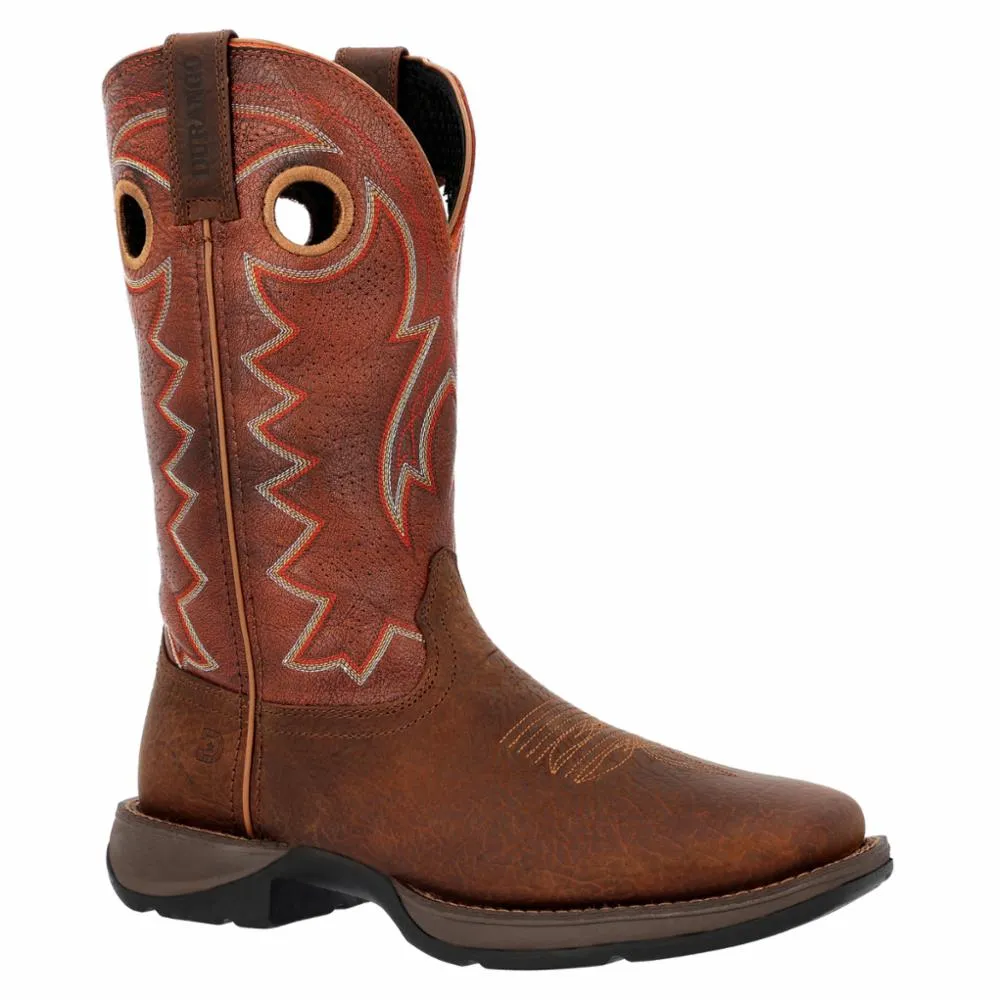 Durango Men's Rebel S 12 In Ventilated Western Boot Rebel Brown M