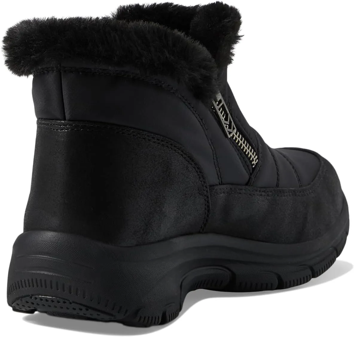 Easy Going Ankle Boots - Frosty Charm SKECHERS, Black/Black