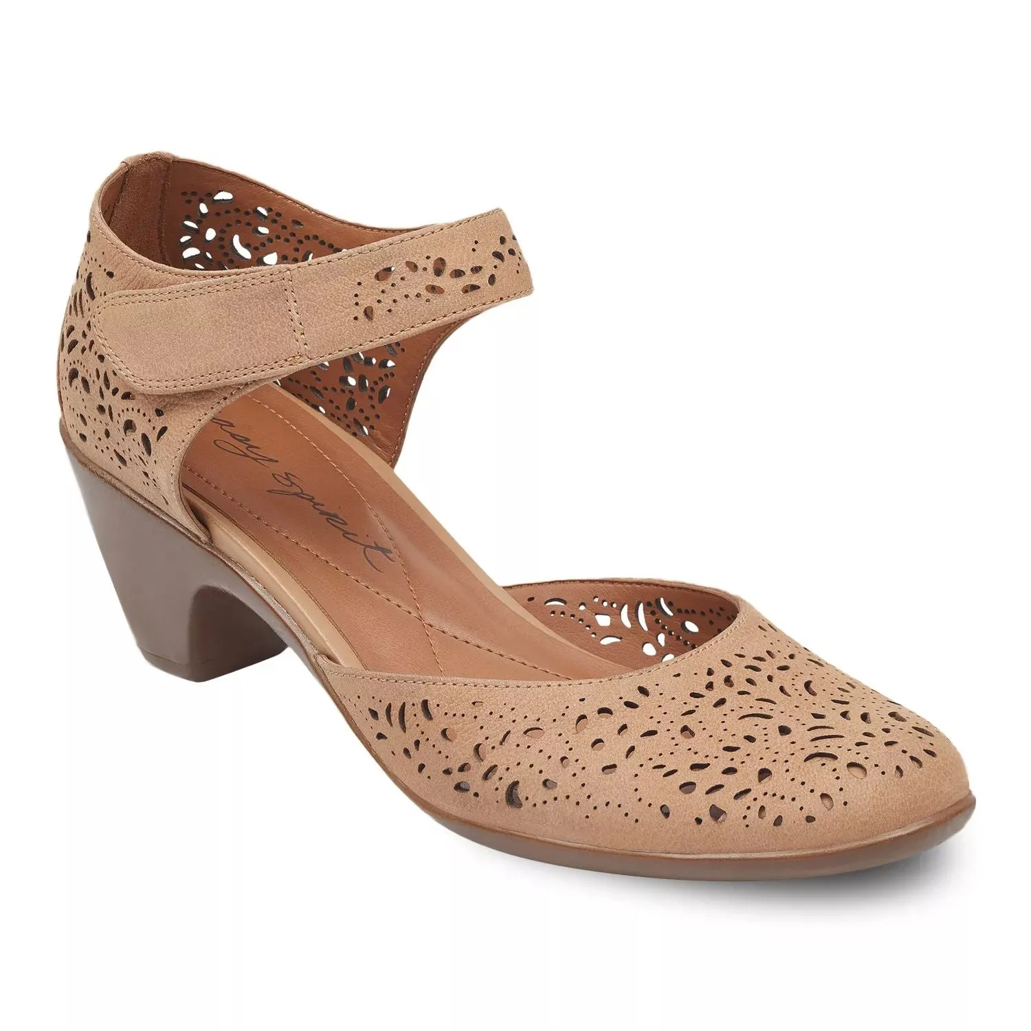 Easy Spirit Cindie Women's Shoes in Easy Spirit Perforated Leather