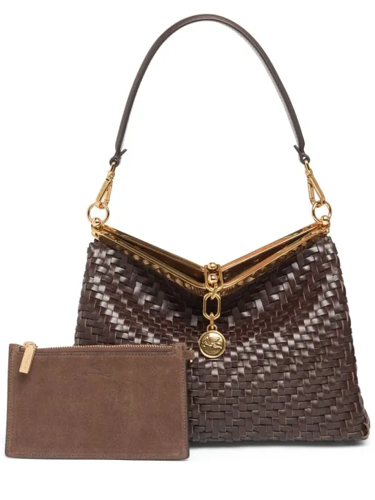 Etro   Medium Vela woven shoulder bag 