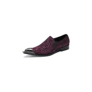 ExoticaLux Genuine Leather Smart Slip-on Dress Shoes