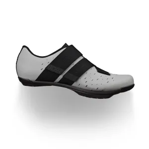 FIZIK Gravel MTB Cycling Shoes X4 Terra Powerstrap  - Light Grey/Black