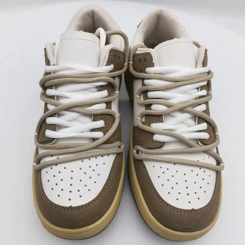 Giovanna Renzo Dunk Low Force Sneakers/Lace up Board Shoes