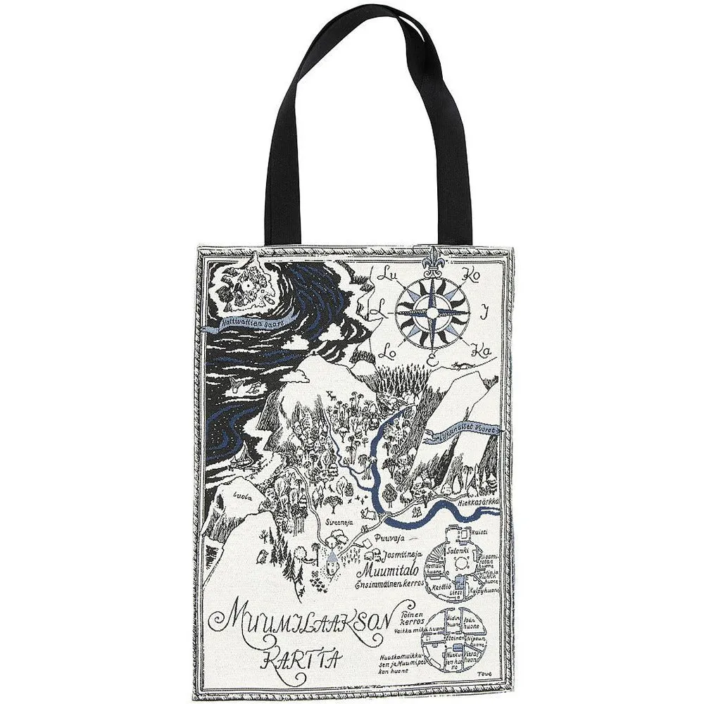 Jacquard bag Map Over Moominvalley