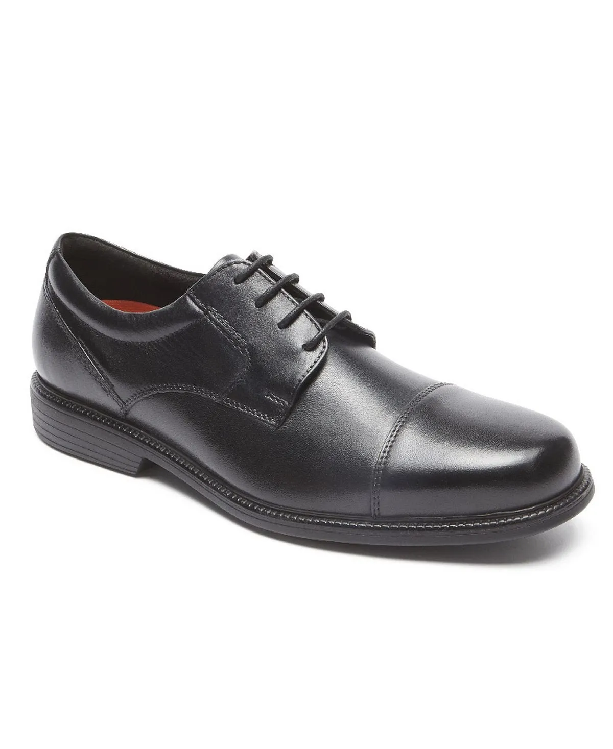 Men's charlesroad captoe Rockport dress shoes, black