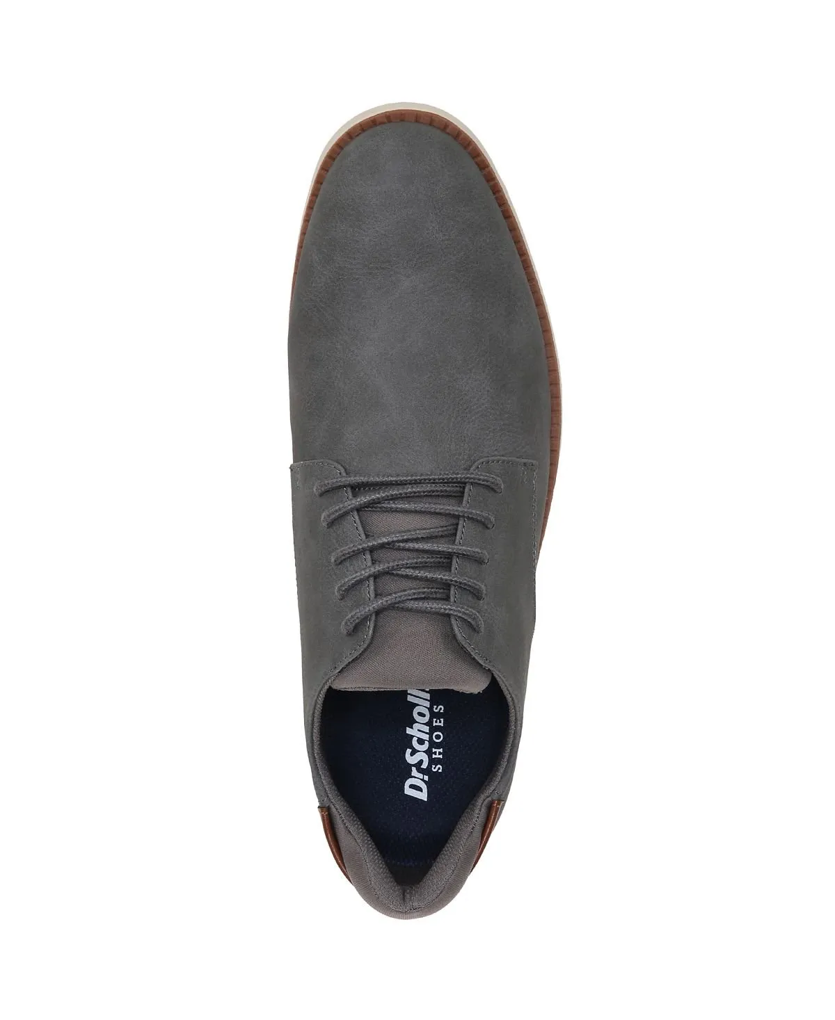 Men's Lace-up Oxfords with Dr. Scholl's, dark gray