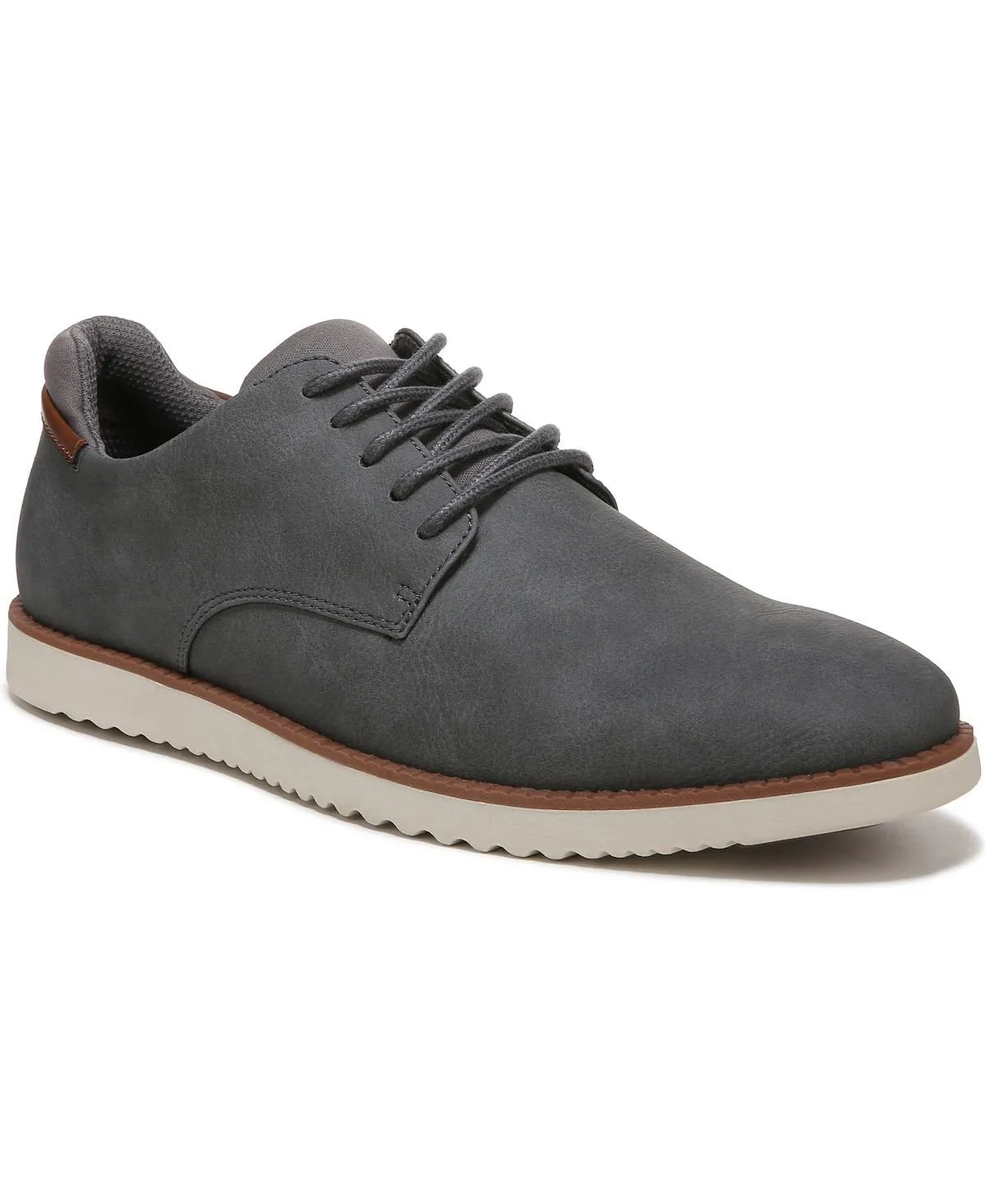 Men's Lace-up Oxfords with Dr. Scholl's, dark gray