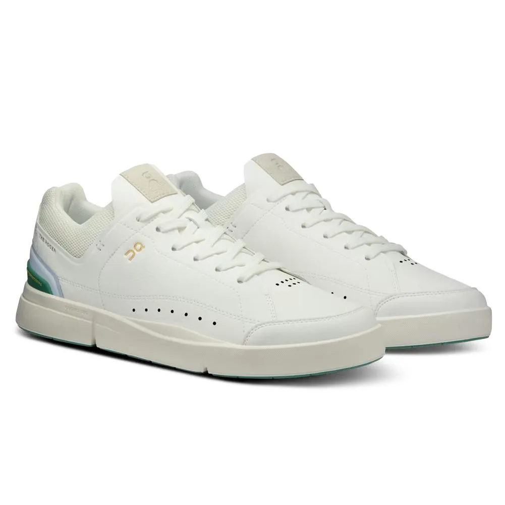 Men's THE ROGER Centre Court Shoes White and Green