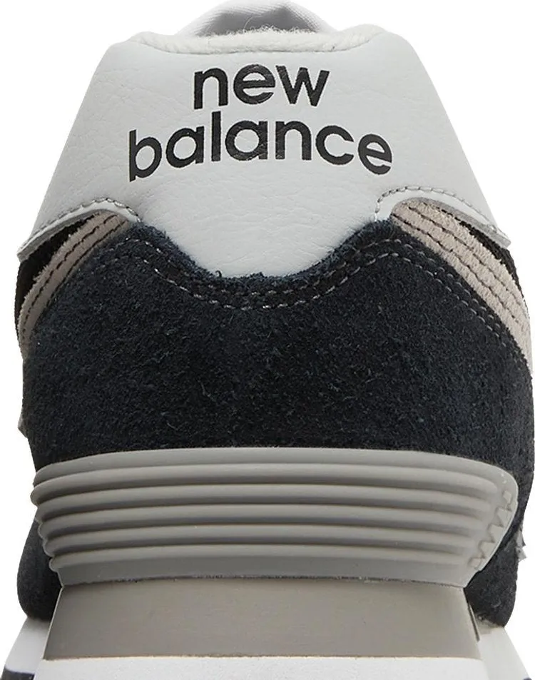 New Balance 574 sneakers, black/gray/white