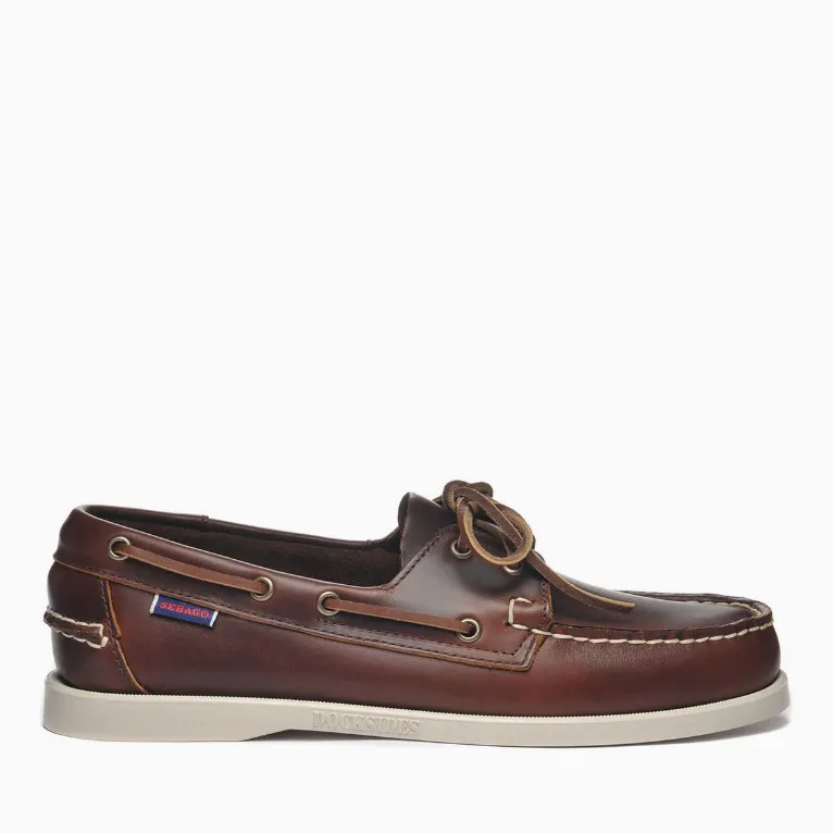 Sebago Docksides Men's Portland Waxed Brown