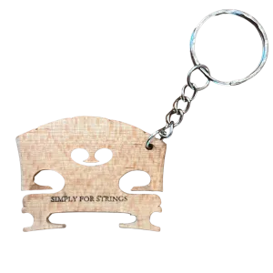 Simply for Strings Bridge Key Ring