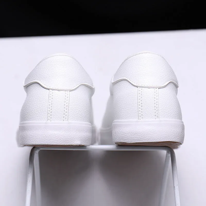 Spring Shoes Men Sneakers Casual Soft Leather Men Shoes Brand Fashion Male White Shoes KA1188