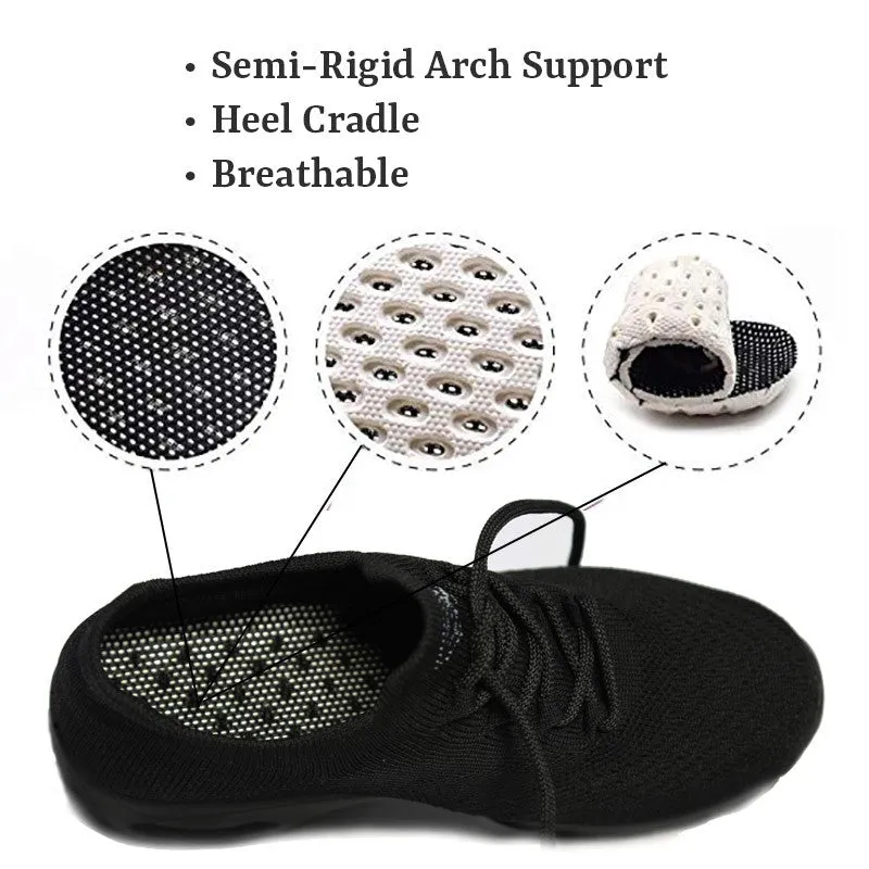 Women's Flying Woven Non-slip Breathable Comfortable Shoes rubber