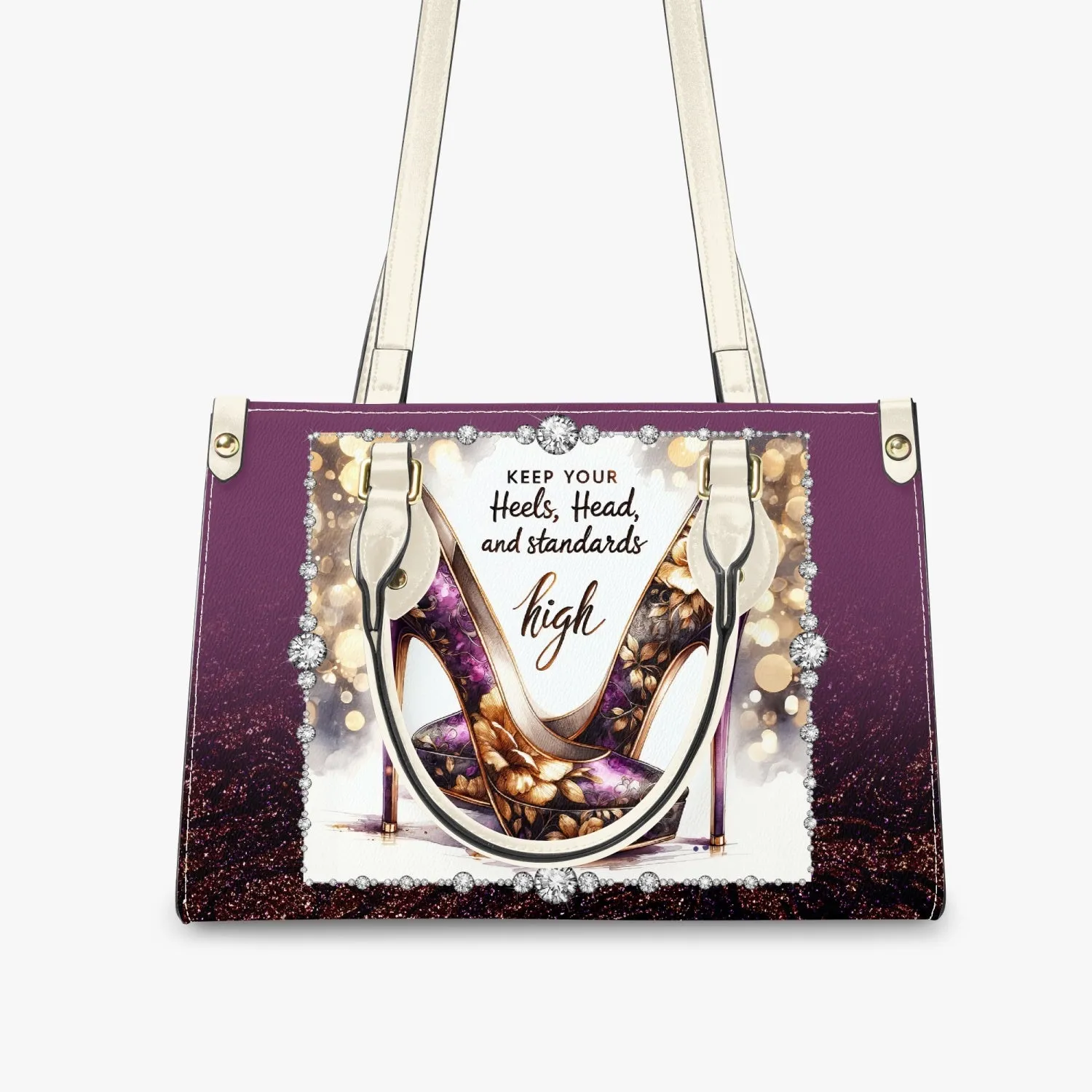 Women's Tote Bag - Long Strap - Heels