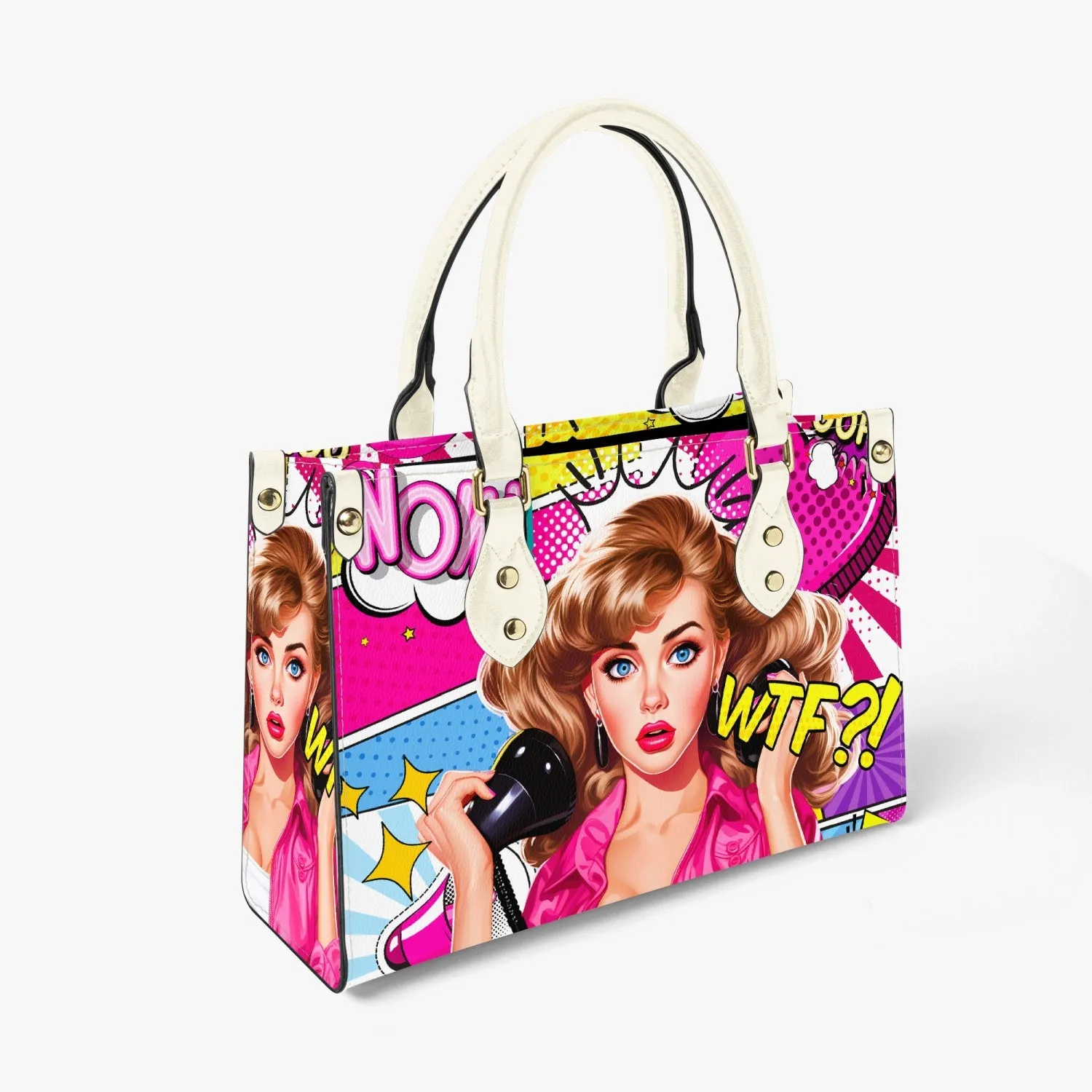 Women's Tote Bag - Long Strap - Pop Art