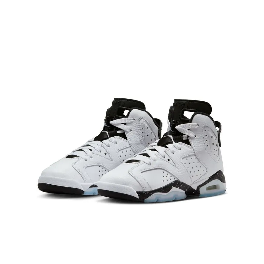 Y Air Jordan 6 Retro "White/Black" 384665-112